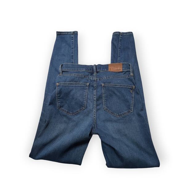 Madewell High-Rise Roadtripper Jeans SIZE 26 x 30 Blue Wash Stretch Denim - Picture 12 of 14